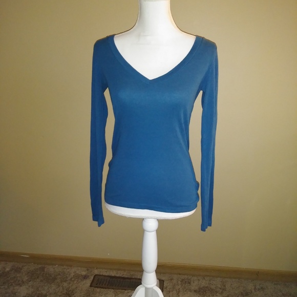 Old Navy Tops - Old Navy Long Sleeve Shirt Teal Blue